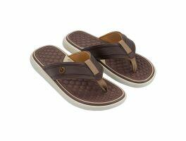 Chinelo Cartago Dubai 12575 (37-44) - Bege Marrom Castor Bt154