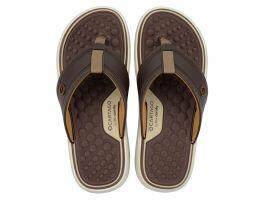 Chinelo Cartago Dubai 12575 (37-44) - Bege Marrom Castor Bt154