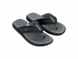 Chinelo Cartago Dubai 12575 (37-44) - Preto Cinza Bt155