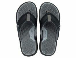 Chinelo Cartago Dubai 12575 (37-44) - Preto Cinza Bt155