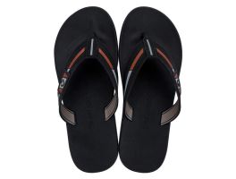 Chinelo Cartago Dublin II 12268 (37-44) - Preto Telha Cinza Bl909