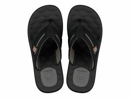 Chinelo Cartago Egeu Iv 12530 (37-44 )- Preto Cinza Bq859