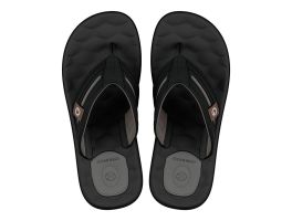 Chinelo Cartago Egeu IV 12530 (37-44) - Preto Cinza Bq859