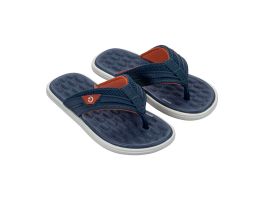 Chinelo Cartago Malta VI 12497 (28/36) - Cinza Azul Marrom Bm223 