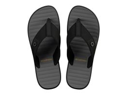 Chinelo Cartago Medelin 12534 (37-44) - Preto Cinza Bq332