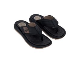 Chinelo Cartago Santorini VIII 12536 (37-44)  - Bege Preto BP800