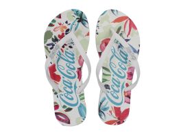 Chinelo Coca Cola Bahai Cc4402 (33-40) - Branco Branco 
