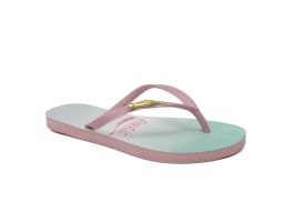 Chinelo Coca Cola Elilia Metallic Cc4338.1 (33-40) - Rose Claro Metalizado 