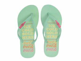Chinelo Coca Cola Here Cc4374.3 (33-40) - Verde Claro 