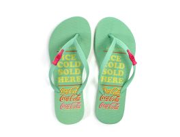 Chinelo Coca-Cola Here CC4374 (33-40) - Verde Claro 