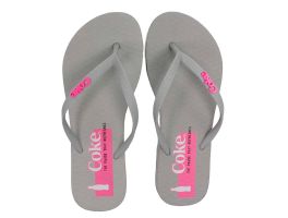 Chinelo Coca Cola Ophir Cc4390 (33-40) - Cinza Cinza 