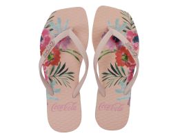 Chinelo Coca Cola Square (33-42) - Rose Claro Rose Cc4398 