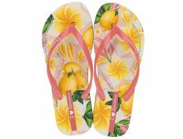Chinelo Ipanema Arte 27357 (33-40) Rosa/Amarelo BN165