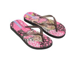 Chinelo Ipanema Barbie Meu Encanto 27291 (23-32) -  Preto Rosa Bh309
