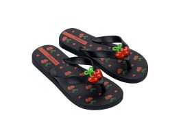 Chinelo Ipanema Belle II 27395 (25-34) - Preto Vermelho Verde Bp984