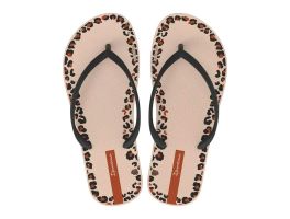 Chinelo Ipanema Day 27383 (23-32) - Bege preto marrom Bg904 