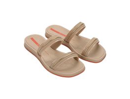 Chinelo Ipanema Slide Familia 2 (33-40) - Br777 Bege Dourado Laranja 27400