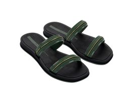 Chinelo Ipanema Glow Slide Familia 2 27400 (33-40) - Preto Verde Dourado Br774