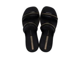 Chinelo Ipanema Glow Slide Familia 2 27400 (33-40) - Preto Dourado Br775