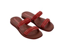 Chinelo Ipanema Glow Slide Familia 2 27400 (33-40) - Marrom Telha Vermelho Br781