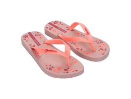 Chinelo Ipanema Happy 25279  (33-40) - Rosa Laranja Vermelho Bn409