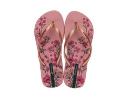 Chinelo Ipanema Oasis Ad 26571 (33-40) - Rosa Metalizado Verde BO233