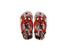 Chinelo Ipanema Spidey Baby 27513 (19-24) - Bege Vermelho Bw998