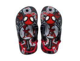 Chinelo Ipanema Spidey 27513 (19-24) - Grafite Preto Vermelho Bw996