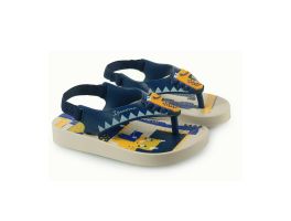 Chinelo Ipanema Sporty Baby 27247 (19-24) - Bege Azul Amarelo BJ219