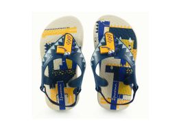 Chinelo Ipanema Sporty Baby 27247 (19-24) - Bege Azul Amarelo BJ219