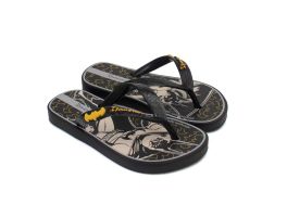 Chinelo Ipanema Super Pets Infantil 27361 (23-32) - Preto Amarelo BM234 