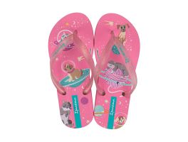 Chinelo Ipanema Temas Infantil 25479 (23-32) -Rosa Perolado BK636 