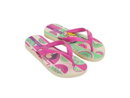 Chinelo Ipanema Turma da Monica  26790 (23-32) - BK412 Bege Lilás Verde 
