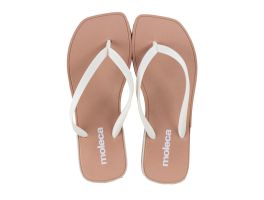 Chinelo Moleca  5552.100 (34-39) - Branco Off Nude 52987