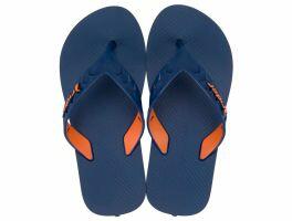 Chinelo Rider Street Duo 12431 (28-36) - Azul Laranja BC602 