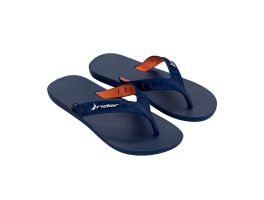 Chinelo Rider Street Duo 12430 (37-44) 02055 - Azul Laranja BC596 