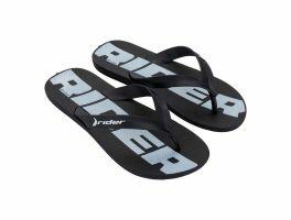 Chinelo Rider Feel 12303 (37-44) - Preto Branco Bv629