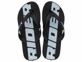 Chinelo Rider Feel 12303 (37-44) - Preto Branco Bv629