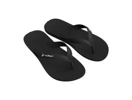 Chinelo Rider Feel Light 12520 (28-36) -Preto Branco BP436 