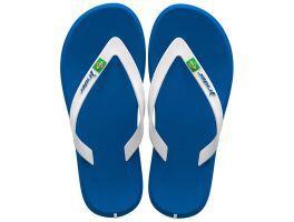 Chinelo Rider R1 Brasil 12621 (37-44) - Azul Branco Bv253 