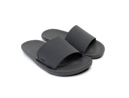 Chinelo Rider Feel Slide 12491 (37-44) - Bl086 Grafite Cinza Bl086 