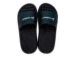 Chinelo Rider Step Slide 12265 (37/44) - Preto/Branco BP778