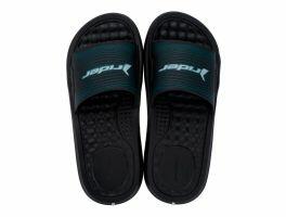 Chinelo Rider Step Slide 12223 (28-36) - Preto Branco Bp770