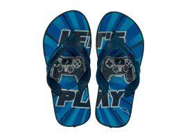 Chinelo Rider Street Joy 11768 (28-36) - Preto Azul Cinza Bs081