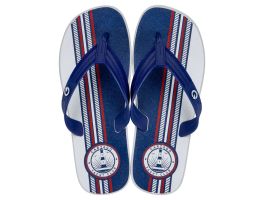 Chinelo Cartago Atlanta II 12432 (37-44) - Cinza Azul Verm BL042 