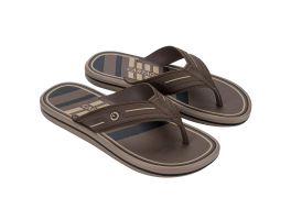 Chinelo Cartago Palermo II 12572 (37-44) - Bege Marrom Br540 