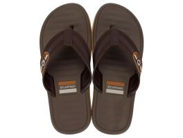 Chinelo Cartago Paris II 12214 (37-44) - Bege Claro Marrom Bn805 
