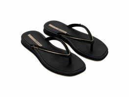 Chinelo Ipanema 27398 (33-40) - Preto Dourado Br745 