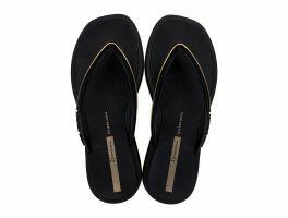 Chinelo Ipanema 27398 (33-40) - Preto Dourado Br745 