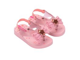 Chinelo Ipanema Belle Baby 27248 (19-24) - Rosa Glitter Bp612 